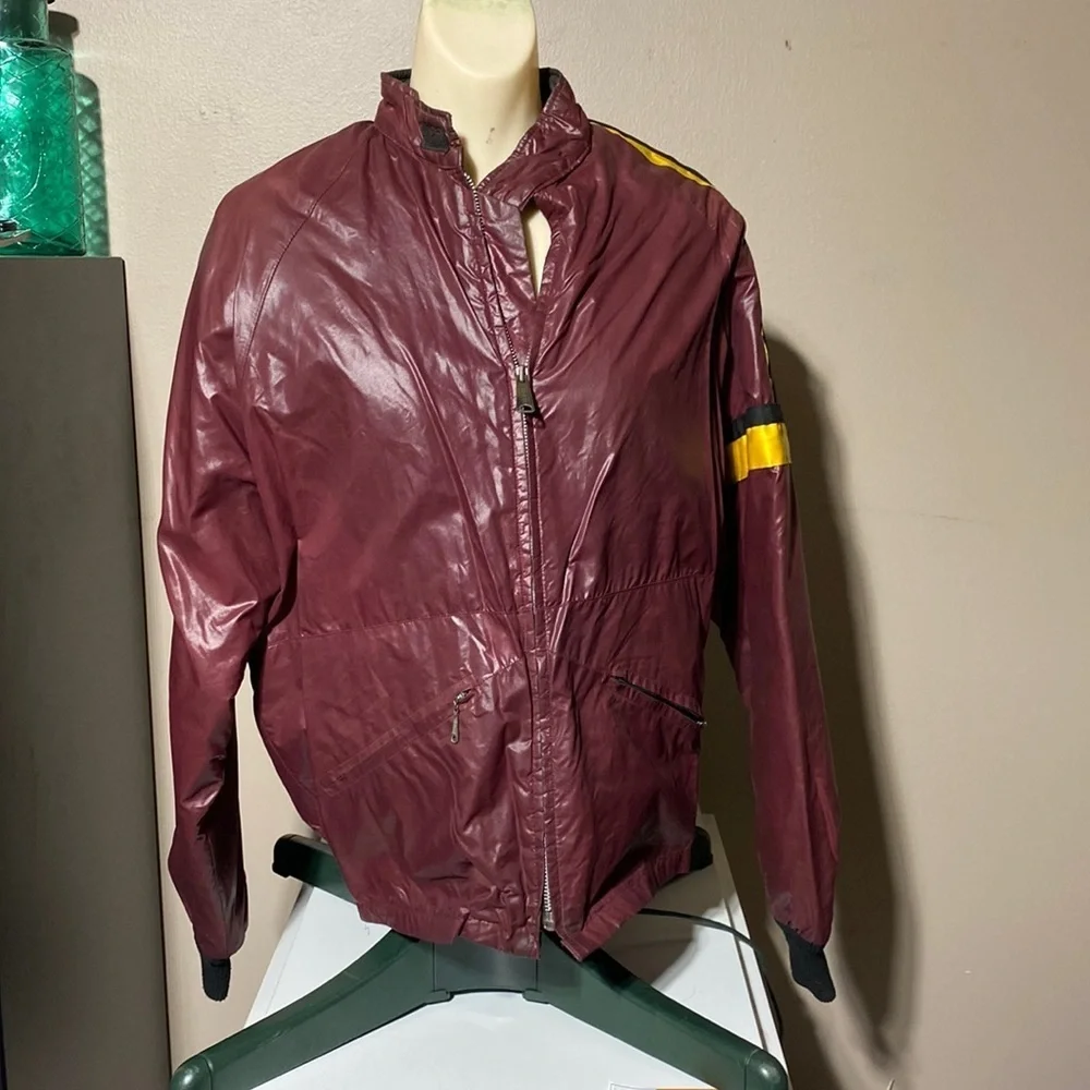 VTG 70s Hondaline Honda Racing Pit Crew Team Issued Quilt Lined - Picture 1 of 9